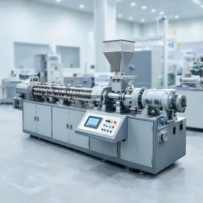 compounding twin screw extruder