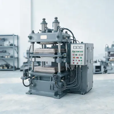 rubber vulcanizing press machine
